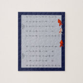 Hiragana Katakana Japanse Segaiha & Goldfish Legpuzzel (Verticaal)