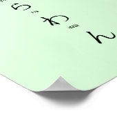 Hiragana Katakana leert Japanse tekens Poster (Hoek)