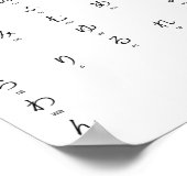 Hiragana Katakana leert Japanse tekens Poster (Hoek)