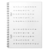 Hiragana Katakana Romaji Japanse karakters Notitieboek (Voorkant)