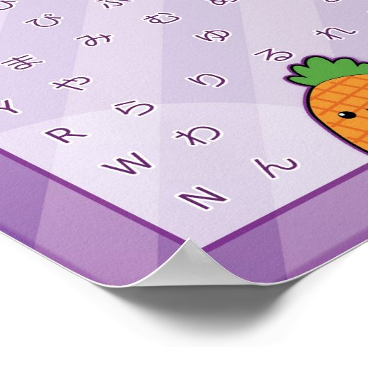 Hiragana Poster (Hoek)