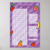 Hiragana Poster (Voorkant)