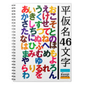 Hiragana Practice Goods Notitieboek (Voorkant)