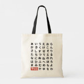 Hiragana Tote Bag (Achterkant)