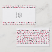 Hiragana Visitekaartje (Voorkant / Achterkant)