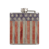 Hiram Abiff Biker-kolf voor vrijmetselaars Heupfles (Achterkant)