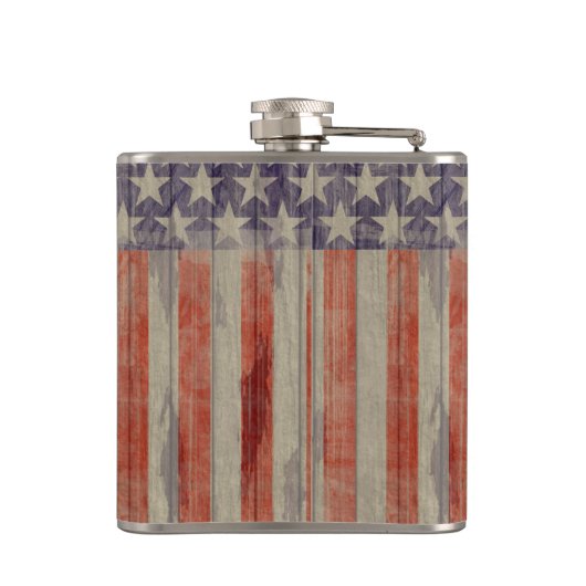 Hiram Abiff Biker-kolf voor vrijmetselaars Heupfles (Achterkant)