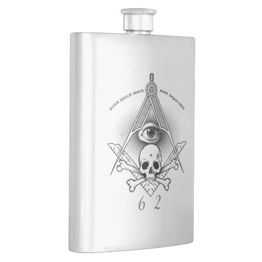 Hiram Abiff Freemason-kolf Flacon (Rechts)