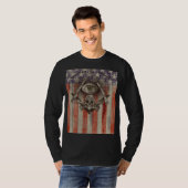 Hiram Abiff Freemason Long-Hoeve Shirt (Voorkant volledig)