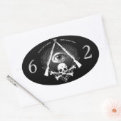 Hiram abiff Lodge 62 sticker (Envelop)