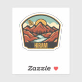 Hiram, Georgia Sticker (Vel)