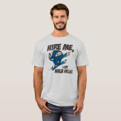 Hire me Mr Ninja T-shirt (Voorkant volledig)