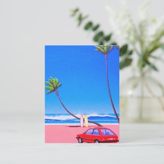 Hiroshi nagai art briefkaart (Staand voorkant)