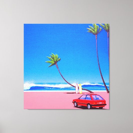 Hiroshi nagai art canvas afdruk (Voorkant)