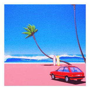 Hiroshi nagai art foto afdruk