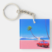 Hiroshi nagai art sleutelhanger (voorkant)