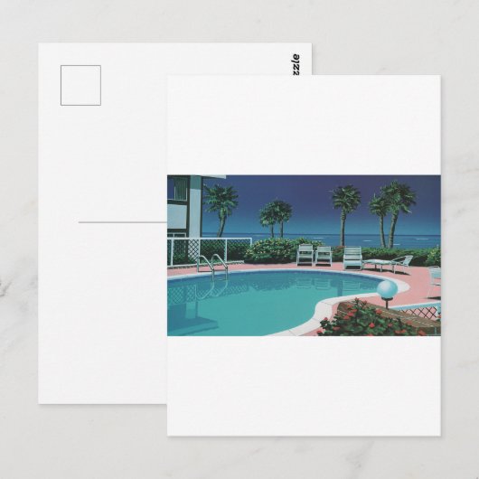 hiroshi nagai briefkaart (Voorkant / Achterkant)