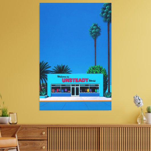 Hiroshi Nagai Canvas Afdruk (Insitu (Woonkamer))