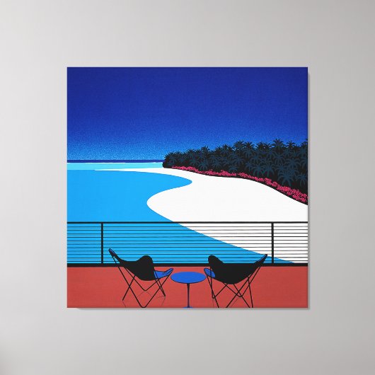 hiroshi nagai canvas afdruk (Voorkant)