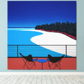hiroshi nagai canvas afdruk (Insitu (Houten vloer))