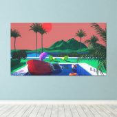 hiroshi nagai canvas afdruk (Insitu (Houten vloer))