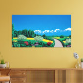 hiroshi nagai kunstschilderijen canvas afdruk (Insitu (Woonkamer))