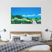 hiroshi nagai kunstschilderijen canvas afdruk (Insitu (Slaapkamer))