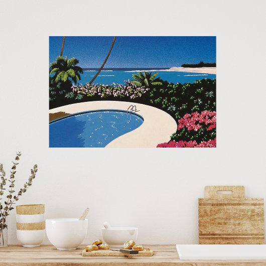 hiroshi nagai poster (Keuken)