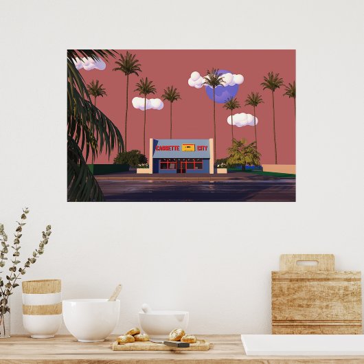 hiroshi nagai poster (Keuken)