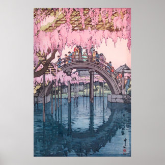 Hiroshi Yoshida – Kameido Bridge (1927) Poster