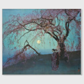 Hiroshi Yoshida Kumoi Cherry Trees Cadeaupapier (Vlak)