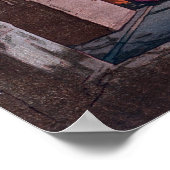 Hiroshi Yoshida Third Cave Temple in Ellora Poster (Hoek)