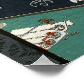 Hiroshige Asakusa Ricefields en Torinomachi Poster (Hoek)