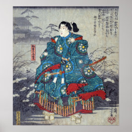 Hiroshige - blok van Album van acht afdrukken Poster