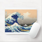 Hiroshige de Grote Golf van Kanagawa Muismat (Met muis)