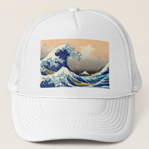 Hiroshige de Grote Golf van Kanagawa Trucker Pet
