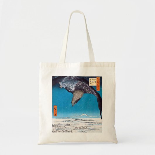 Hiroshige Eagle Canvas tas (Voorkant)