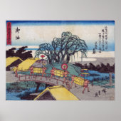 Hiroshige - Goyu Poster (Voorkant)