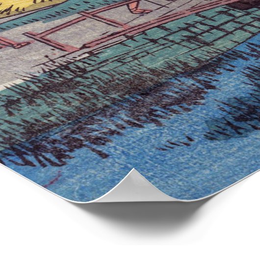 Hiroshige - Goyu Poster (Hoek)