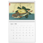 Hiroshige is een show van Japanse visafdrukken Kalender (Mar 2026)