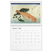 Hiroshige is een show van Japanse visafdrukken Kalender (Feb 2026)