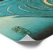 Hiroshige Navaro Rapids Poster (Hoek)