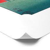 Hiroshige Ōtsuki Plain in de provincie Kai Poster (Hoek)