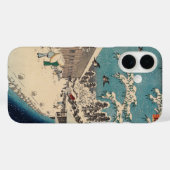 Hiroshige winterlandschap Japan land Case-Mate iPhone Case (Achterkant (horizontaal))