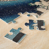 Hiroshige winterlandschap Japan land Legpuzzel (Zijkant)