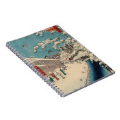 Hiroshige winterlandschap Japan land Notitieboek (Rechterzijde)