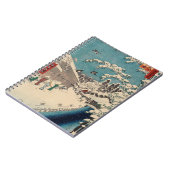 Hiroshige winterlandschap Japan land Notitieboek (Linkerzijde)