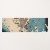 Hiroshige winterlandschap Japan land Yogamat (Achterkant (horizontaal))