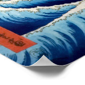 Hiroshige's Zee in Satta Poster (Hoek)