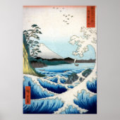 Hiroshige's Zee in Satta Poster (Voorkant)